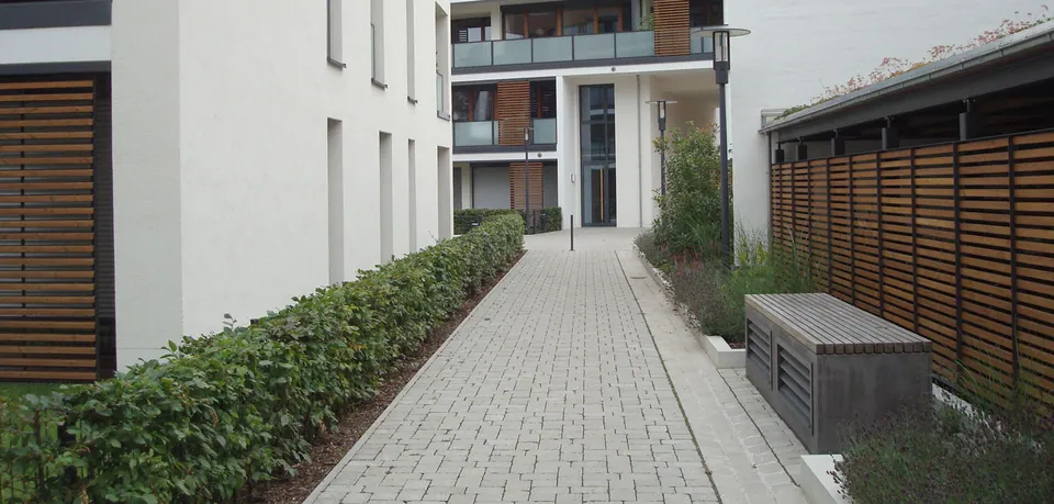 Wohnhöfe Große Düwelstr./Tiestestr., Hannover – Freianlagen im Geschosswohnungsbau, Foto 7