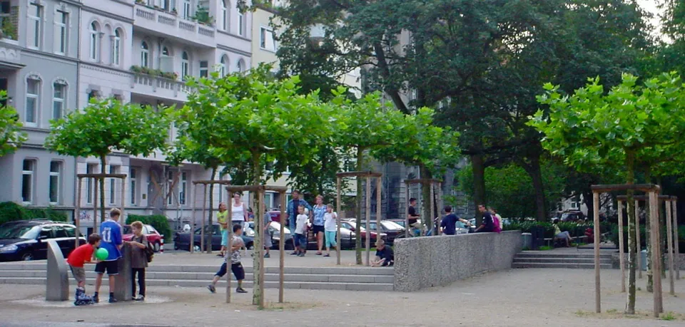 Bonifatiusplatz, Hannover – Stadtplatzgestaltung, Foto 1