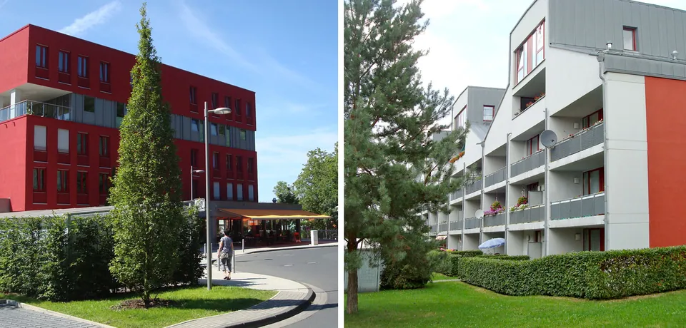 „Rote Reihe Alfred-Delp-Weg“, Göttingen – Freianlagen im Geschosswohnungsbau, Foto 5
