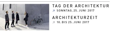 Tag der Architektur 2017
