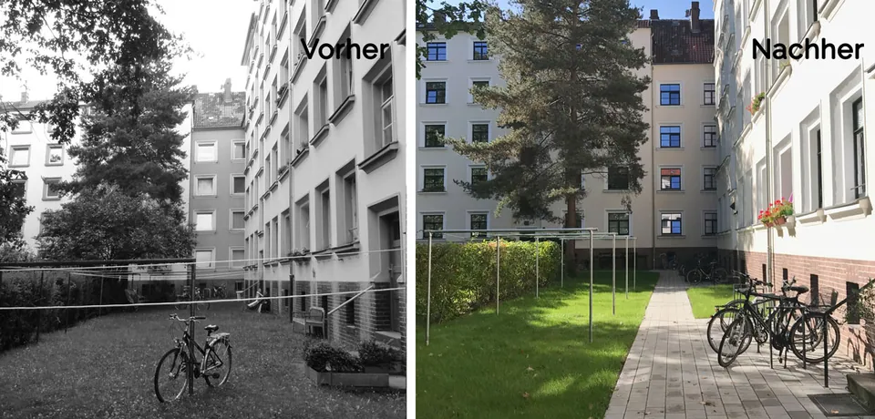 Block Brackebuschstr./ Berdingstr./ Leinauster./ Wilhelm- Bluhmstr., Hannover Linden-Nord – Energetische Sanierung, Foto 5