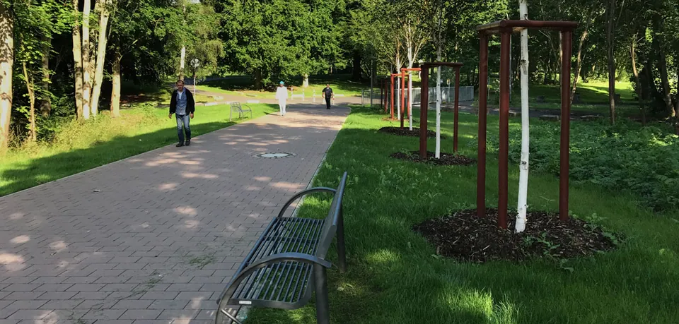 Lokhalle, Göttingen – Außenanlagen an denkmalgeschützten Gebäuden, Foto 6