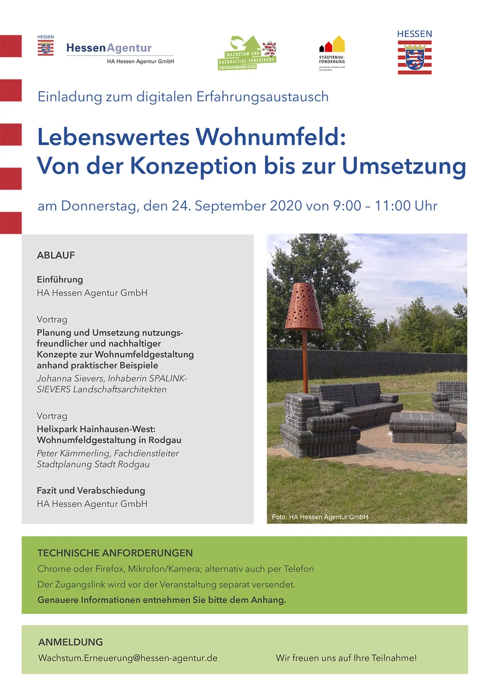 Einladung zum digitalen Wohnumfeld: