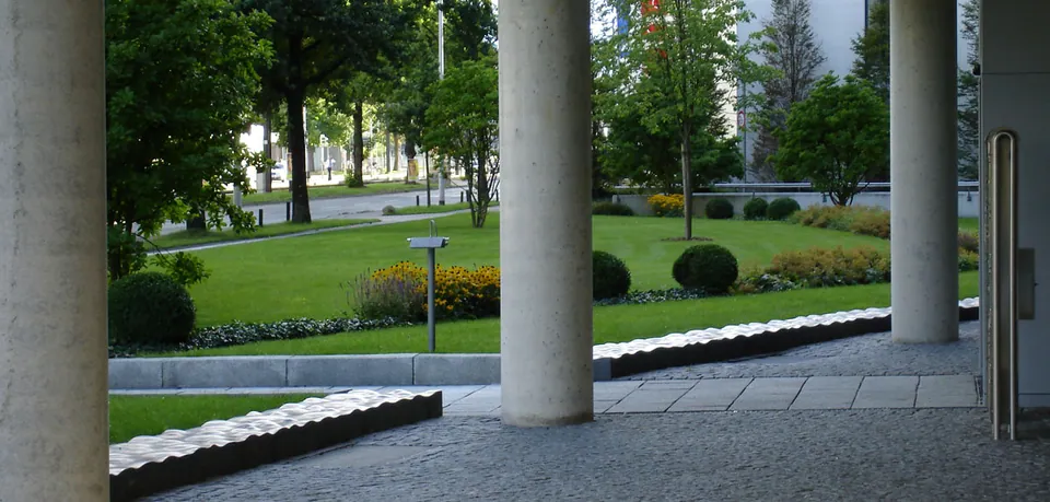 Verwaltungsgebäude Podbielskistr., Hannover – Freianlagen von Verwaltungsgebäuden, Foto 5