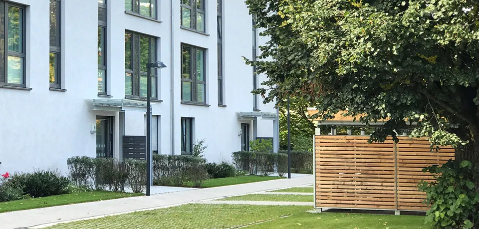 Merianweg 41 - 45 in Hannover Gross-Buchholz – Freianlagen im Geschosswohnungsbau, Foto 3