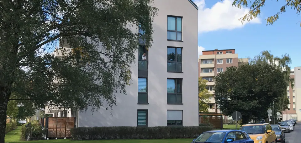 Merianweg 41 - 45 in Hannover Gross-Buchholz – Freianlagen im Geschosswohnungsbau, Foto 1