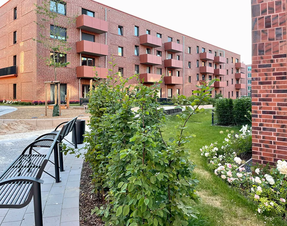 Wohnungsneubau Buchholzer Grün, Hannover – Freianlagen im Geschosswohnungsbau, Foto 4