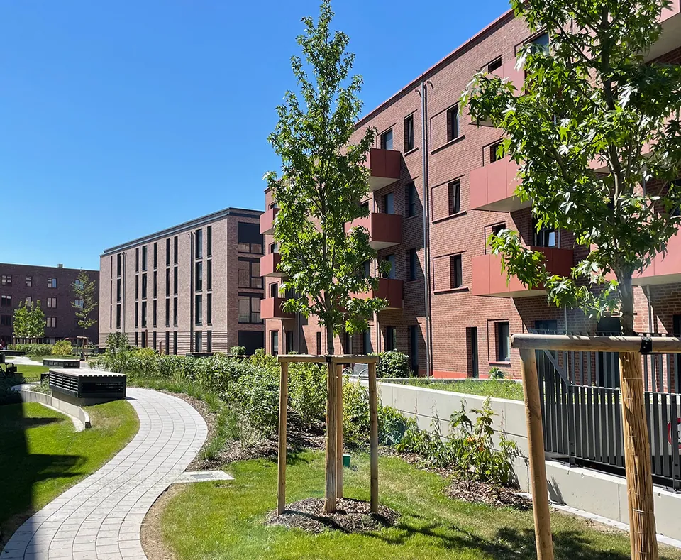Wohnungsneubau Buchholzer Grün, Hannover – Freianlagen im Geschosswohnungsbau, Foto 3