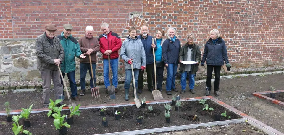 Neuanlage Klostergarten Schinna/Nienburg – Außenanlagen an denkmalgeschützten Gebäuden, Foto 7