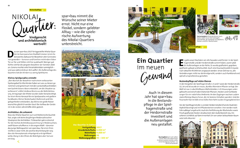 Spar+Bau Mieterzeitung, Winter 2020/2021