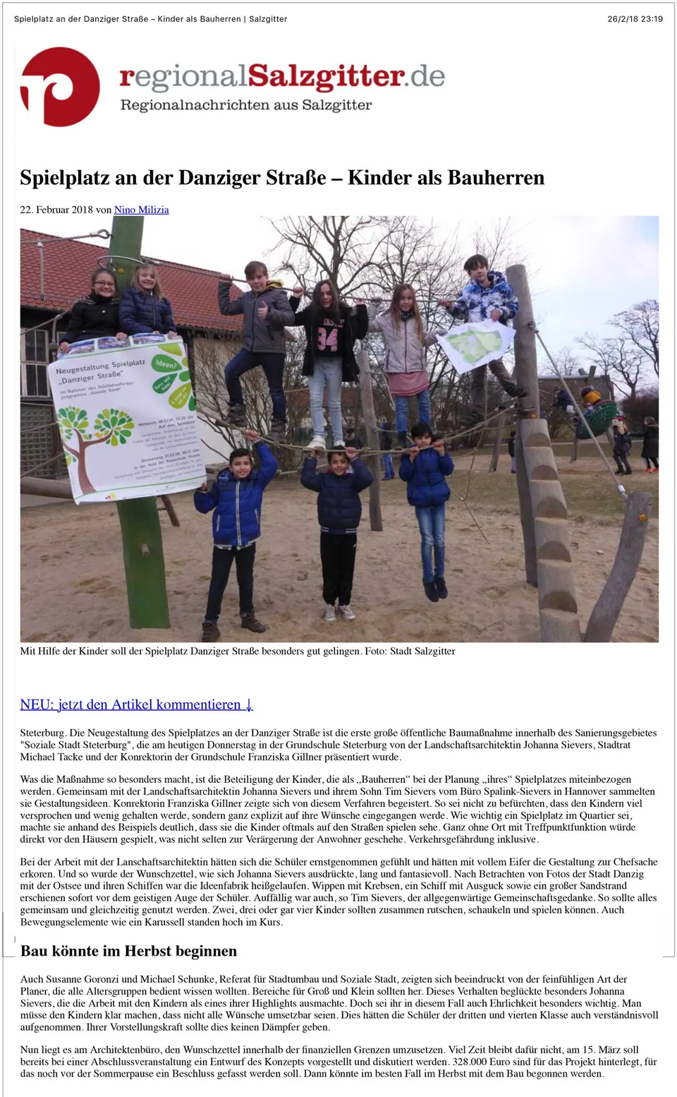 Erschienen in regionalSalzgitter.de