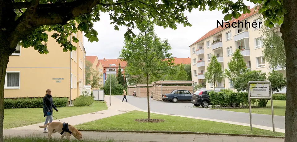 Wohnumfeldgestaltung Merianweg in Groß-Buchholz, Hannover – Außenanlagen, Foto 2