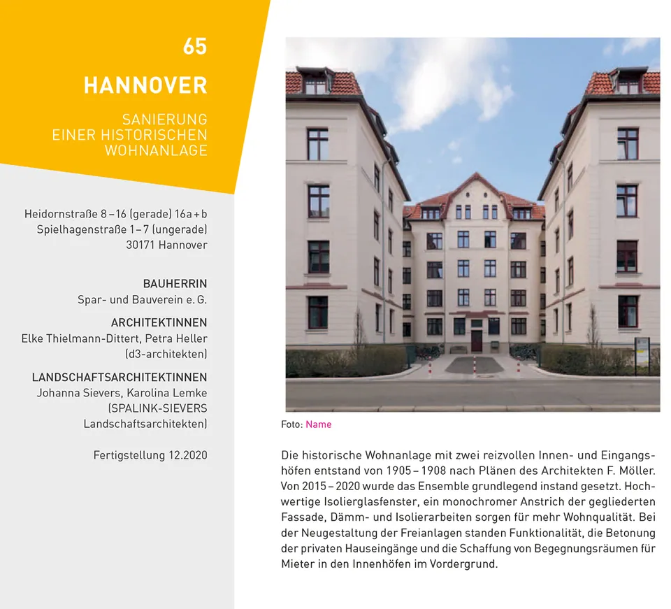 TAG DER ARCHITEKTUR