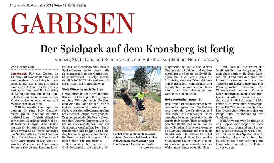 Leine Zeitung Garbsen