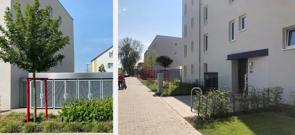 Wohnungsneubau Hannoversche Straße, Göttingen – Freianlagen im Geschosswohnungsbau, Foto 2