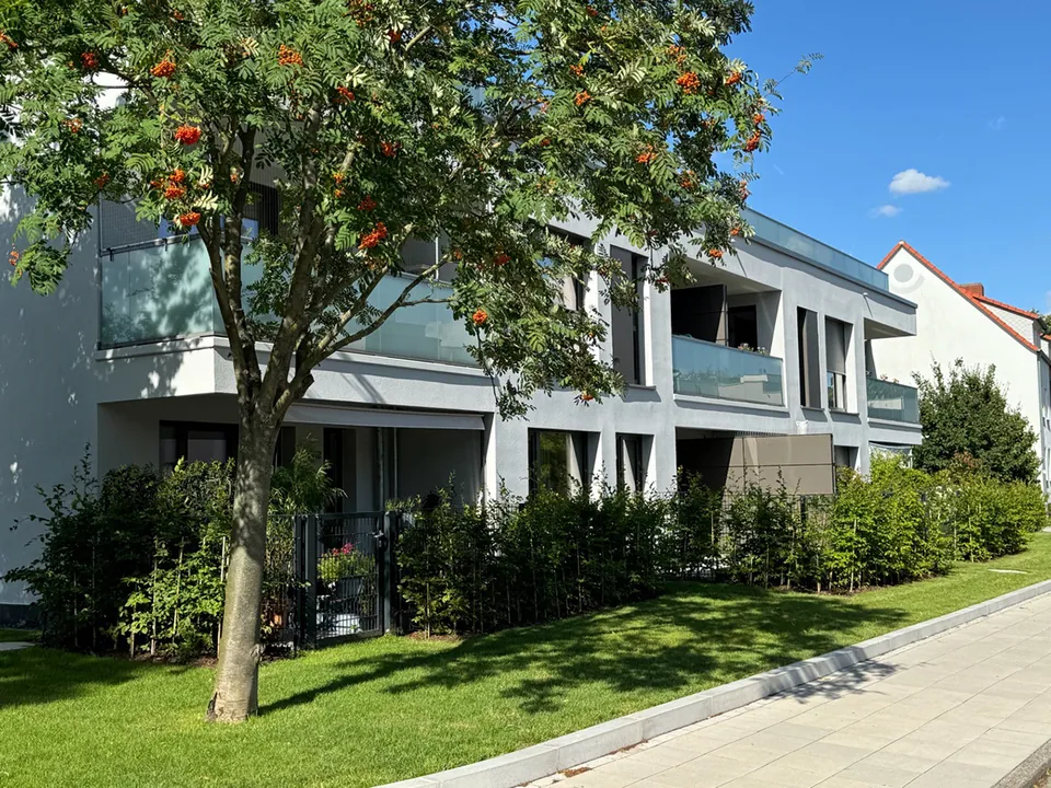 NEUBAU EINES WOHNGEBÄUDES MIT ELF WOHNUNGEN – Freianlagen im Geschosswohnungsbau, Foto 6