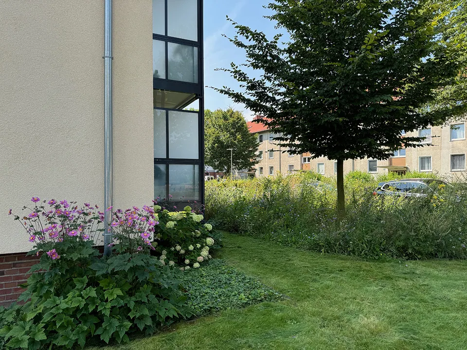 AM KIFFKAMPE IN HANNOVER – Freianlagen im Geschosswohnungsbau, Foto 3